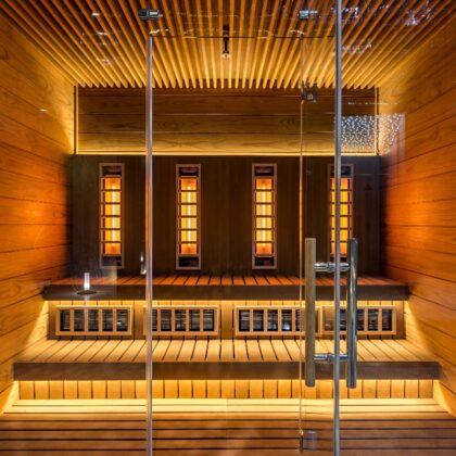 Sauna infrared